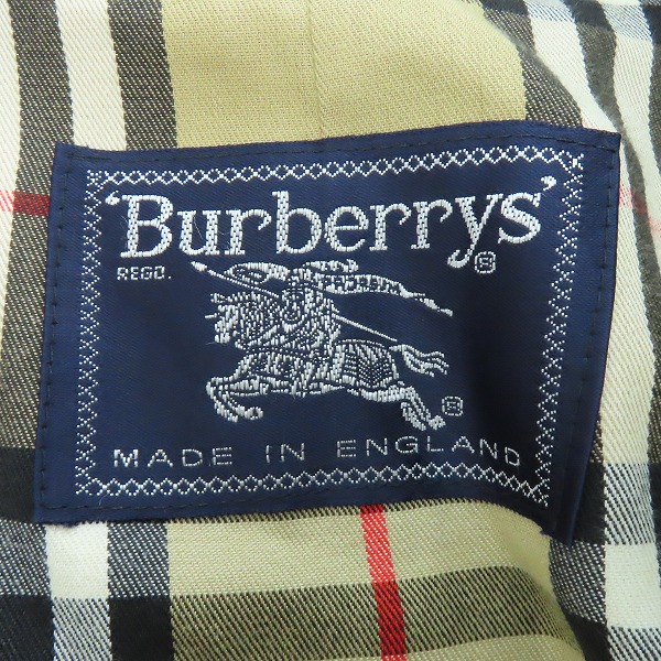 実際に弊社で買取させて頂いたBurberry's/バーバリーズ 裏地チェック柄 トレンチコート 48の画像 2枚目