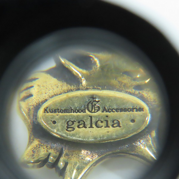 実際に弊社で買取させて頂いた(2)GANGSTERVILLE×Galcia/ギャングスタービル×ガルシア PANTHER ブラス/真鍮 ペンダントトップの画像 5枚目