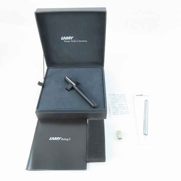 実際に弊社で買取させて頂いたLAMY/ラミー dialog3/ダイアログ3  万年筆 ペン先14K-585 Fの画像 9枚目