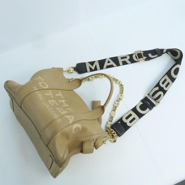 実際に弊社で買取させて頂いたMARC JACOBS/マークジェイコブス レザー 2WAY ハンドバック/ショルダーバックの画像 9枚目
