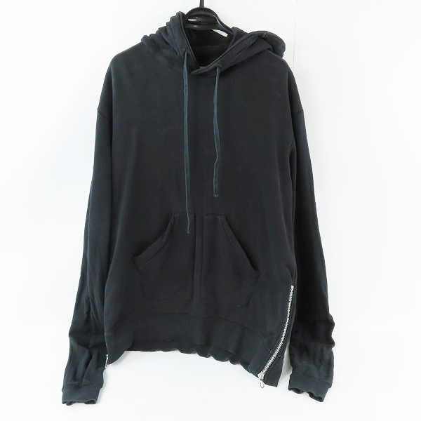 実際に弊社で買取させて頂いたMOONAGE DEVILMENT/ムーンエイジデビルメント L/SサイドZIPオーバープルフーディ mcs-0559/46