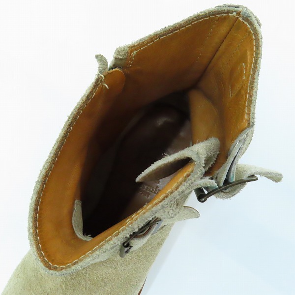 実際に弊社で買取させて頂いたmastermind japan/マスターマインドジャパンスウェード ブーツ/27の画像 4枚目