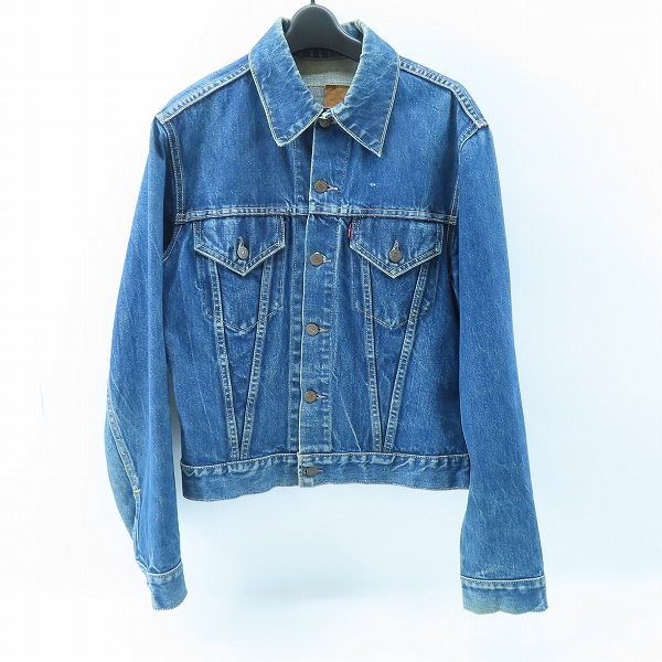 実際に弊社で買取させて頂いたLEVIS/リーバイス 557 60sオリジナル デニムジャケット/40