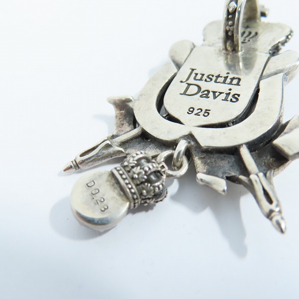 実際に弊社で買取させて頂いたJustin Davis/ジャスティンデイビス REGAL CHAMBER/リーガルチャンバーペンダント SPJ200 DIAMONDの画像 4枚目