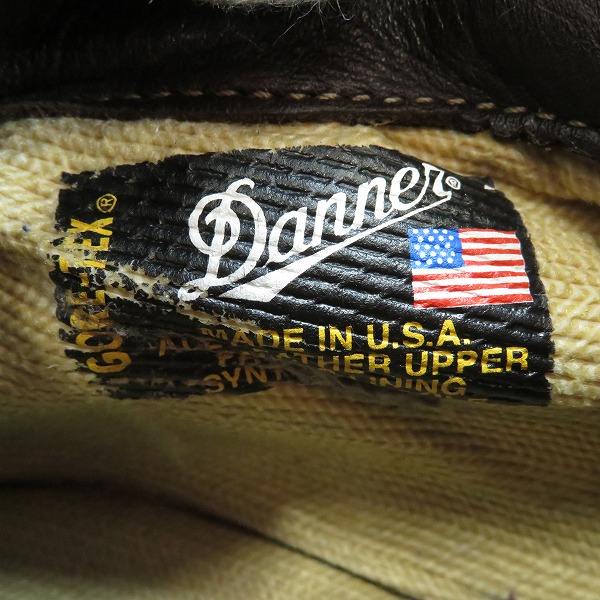 実際に弊社で買取させて頂いたDANNER/ダナー MOUNTAIN LIGHT TAN SUEDE/マウンテンライト スエード トレッキングシューズ 31700X/7EEの画像 5枚目