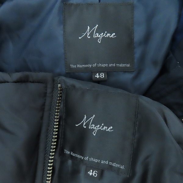 実際に弊社で買取させて頂いたMagine/マージン ジップアップナイロンジャケット２点セットの画像 2枚目