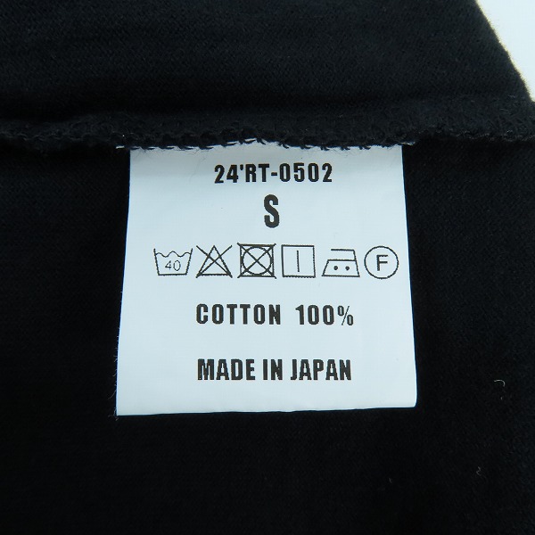 実際に弊社で買取させて頂いた【未使用】RATS/ラッツ プリント Tシャツ 24’RT-0502/Sの画像 3枚目