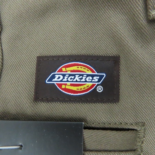 実際に弊社で買取させて頂いた【未使用】DICKIES/ディッキーズ ワークパンツ マッシュルーム BRW/DK006894A771/32の画像 2枚目