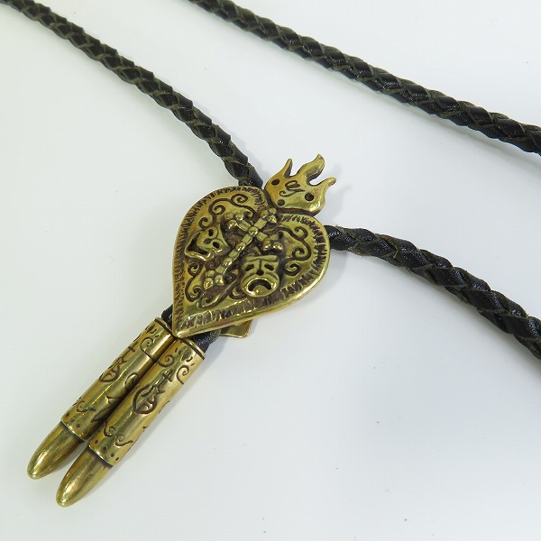 実際に弊社で買取させて頂いたGANGSTERVILLE×Galcia/ギャングスタービル×ガルシア ループタイ/ボロタイ ゴールド