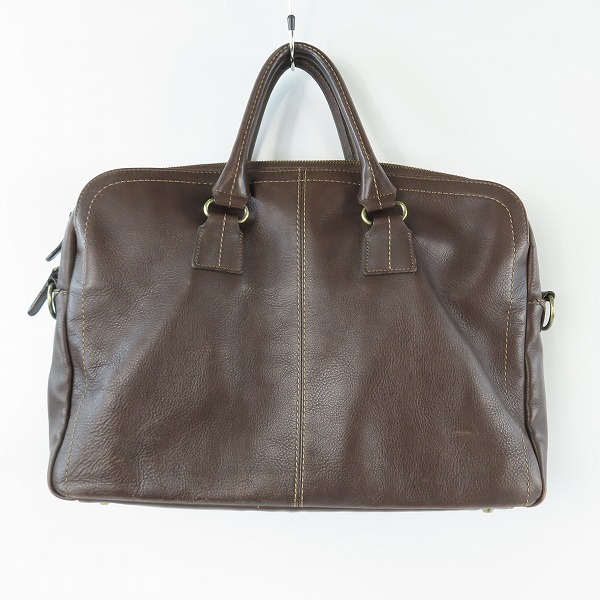 実際に弊社で買取させて頂いた土屋鞄製造所/ツチヤカバン プロータ レザー 2WAY ブリーフケース ショルダーの画像 1枚目