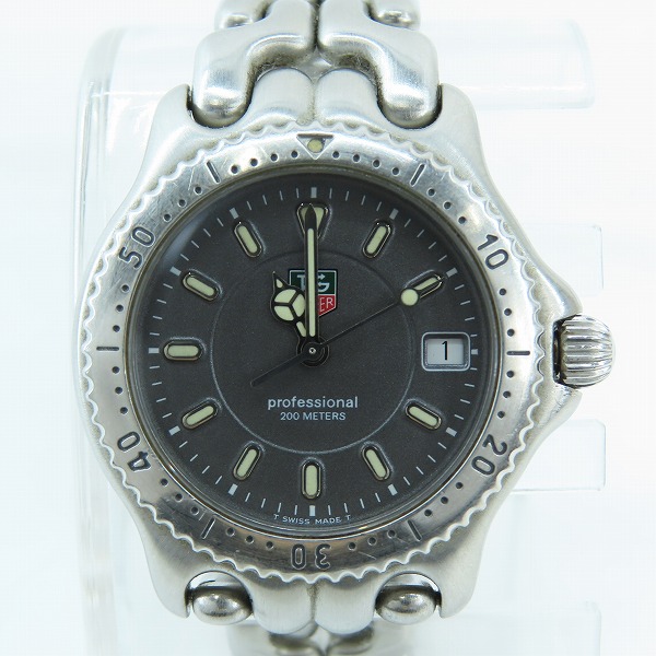 実際に弊社で買取させて頂いたTAG HEUER/タグホイヤー ステンレスクォーツ/WG1213-K0【動作未確認】