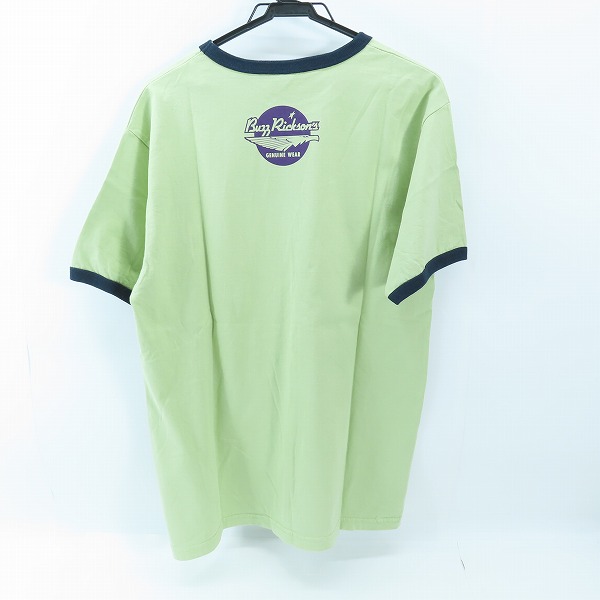 実際に弊社で買取させて頂いたBUZZ RICKSON'S/バズリクソンズ ピーナッツ/スヌーピー Tシャツ XLの画像 1枚目