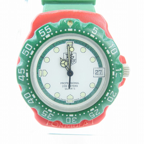 実際に弊社で買取させて頂いたTAG HEUER/タグホイヤー プロフェッショナル 200M  クォーツ デイト 腕時計 384.513【動作未確認】