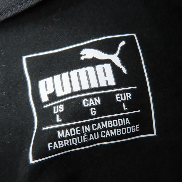 実際に弊社で買取させて頂いたPUMA/プーマ  ACミラン 18/19 1/4 ジップトップ クラブチームウェアー 754457-01 /Lの画像 2枚目