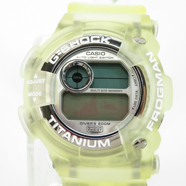実際に弊社で買取させて頂いたG-SHOCK/Gショック FROGMAN/フロッグマン W.C.C.S サンゴ礁 DW-9900WC-7T【動作未確認】