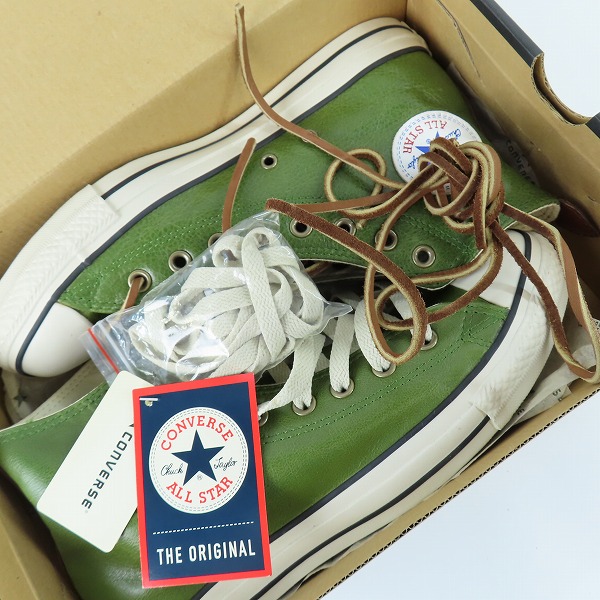 実際に弊社で買取させて頂いた【未使用】CONVERSE/コンバース ALL STAR BIG-APPLE HI ハイカットスニーカー/1R957/27.5の画像 7枚目