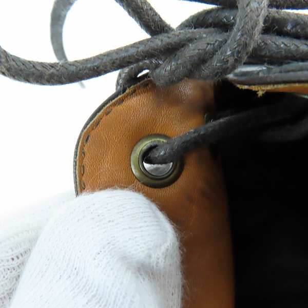 実際に弊社で買取させて頂いたalfredoBANNISTER IN/アルフレッドバニスター ウイングチップ レザーシューズ 5251301008 42の画像 8枚目