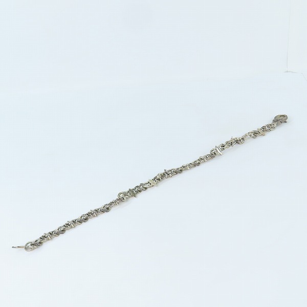 実際に弊社で買取させて頂いたROYAL ORDER/ロイヤルオーダー SV925 フレアモチーフ ウォレットチェーンの画像 7枚目