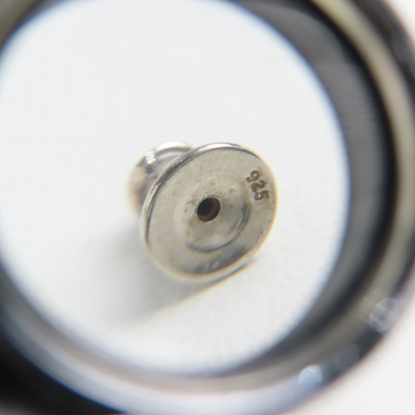 実際に弊社で買取させて頂いた【原本付き】CHROME HEARTS/クロムハーツ クロスバンドフープピアスの画像 7枚目