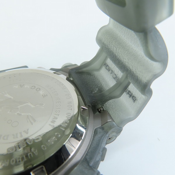実際に弊社で買取させて頂いたG-SHOCK/Gショック FROGMAN/フロッグマン MEN IN SMOKE/メンインスモーク DW-8200MS-8T【動作未確認】 の画像 5枚目