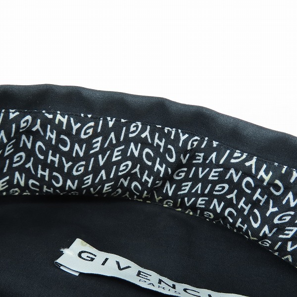 実際に弊社で買取させて頂いたGIVENCHY/ジバンシィ ロゴ総柄ドッキング/フェイクレイヤード 長袖シャツ BM60MH109F/38の画像 6枚目