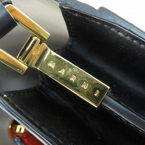 実際に弊社で買取させて頂いたMARNI/マルニ トランク ミニショルダーバッグの画像 7枚目