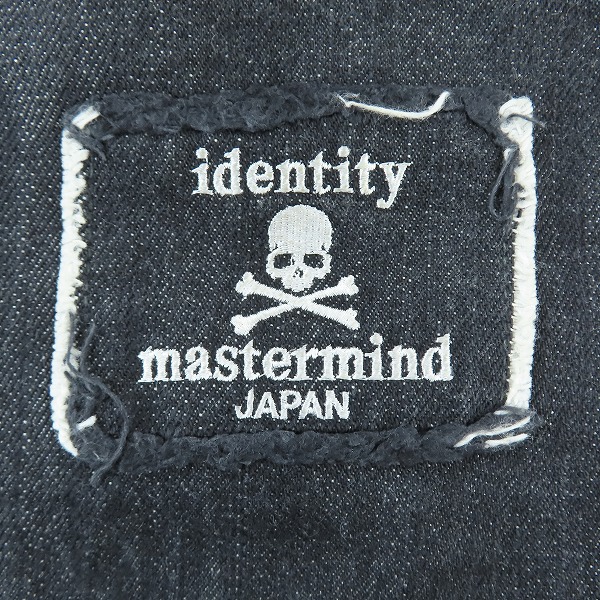 実際に弊社で買取させて頂いたmastermind JAPAN/マスターマインドジャパン identity期 Denim LAP Accessory/デニムラップアクセサリー MA2-HB01-00/0の画像 3枚目