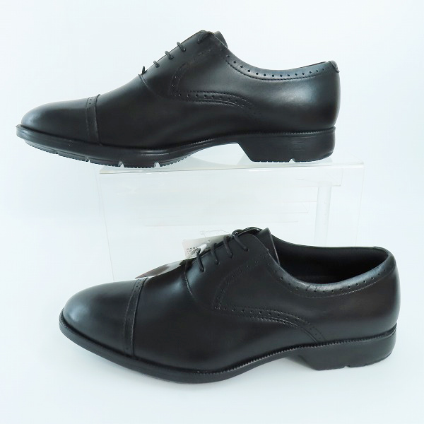 実際に弊社で買取させて頂いた【未使用】TEXCY LUXE/テクシーリュクス ASICS/アシックス ビジネスシューズ ブラック TU-7774 26.5の画像 3枚目