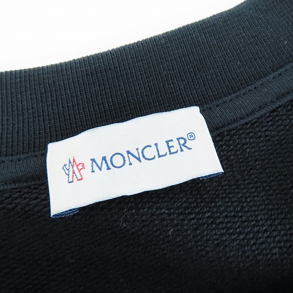 実際に弊社で買取させて頂いた【JPタグ】MONCLER/モンクレール MAGLIA GIROCOLLO クルーネックスウェット G20918G00023 809KR/Sの画像 2枚目