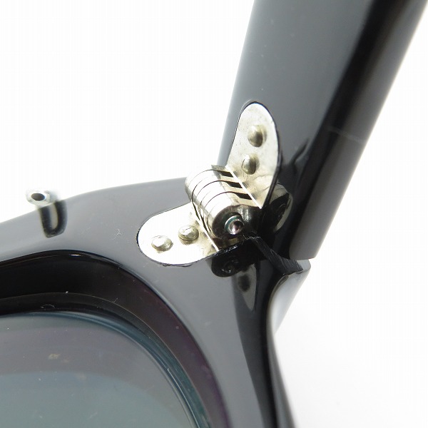 実際に弊社で買取させて頂いたEFFECTOR/エフェクター crunch/クランチ 眼鏡/メガネフレーム 偏光クリップオンサングラス付の画像 8枚目