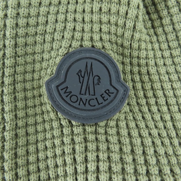 実際に弊社で買取させて頂いた【JPタグ】MONCLER/モンクレール GIROCOLLO TRICOT 長袖ワッフル ニットセーター I20919C00007 M1367/Mの画像 5枚目