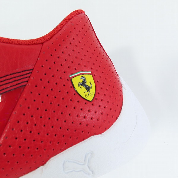 実際に弊社で買取させて頂いたPUMA×Ferrari/プーマ×フェラーリ SF R-キャットLS シューズ 306768-02/26.0の画像 7枚目