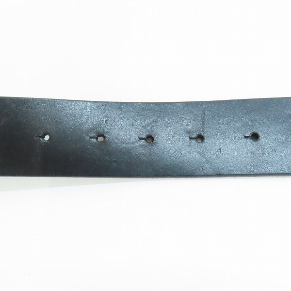 実際に弊社で買取させて頂いたDOLCE&GABBANA/ドルチェ&ガッバーナ DGバックル レザーベルト 95cmの画像 5枚目