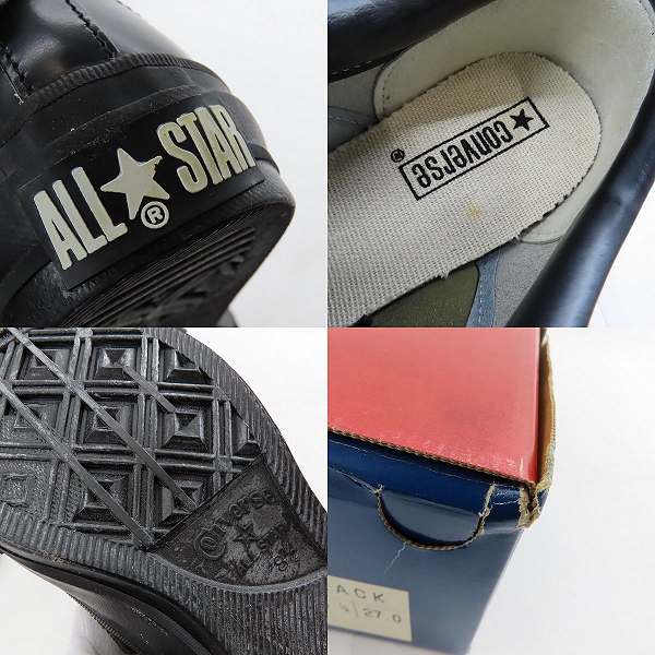 実際に弊社で買取させて頂いたCONVERSE/コンバース ONE STAR OFC/BLACK/8.5の画像 6枚目