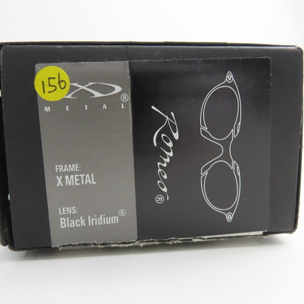 実際に弊社で買取させて頂いたOAKLEY オークリー ROMEO/ロメオ X-METAL/エックスメタル サングラスの画像 8枚目