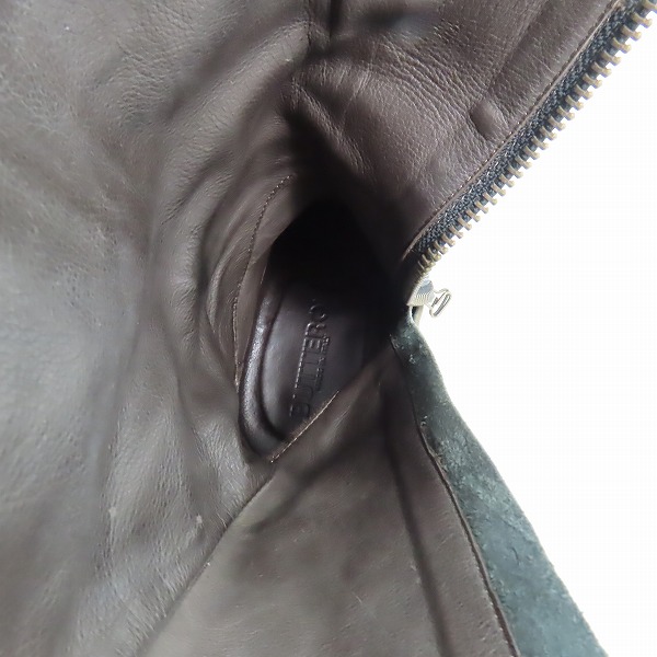 実際に弊社で買取させて頂いたBUTTERO/ブッテロ ジップアップ レザー ロング ブーツ B823UCGB/40の画像 4枚目