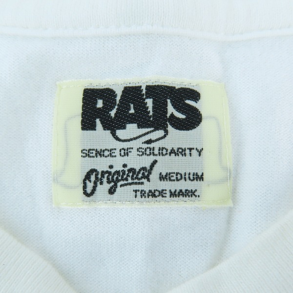 実際に弊社で買取させて頂いたRATS/ラッツ Pork Chop プリント Tシャツ/Mの画像 2枚目