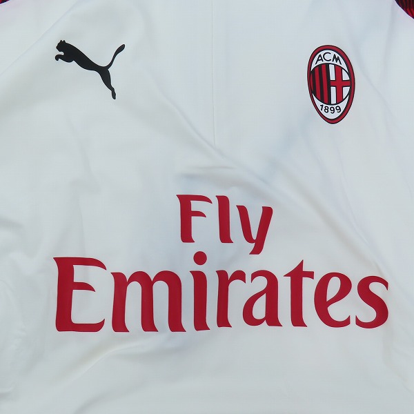 実際に弊社で買取させて頂いた【未使用】PUMA/プーマ ACミラン 19/20 1/4 ジップ トップ 756142-02 Lの画像 5枚目