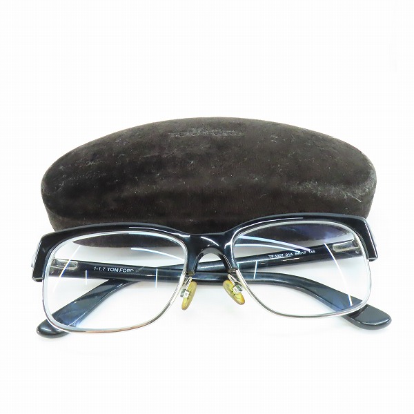 実際に弊社で買取させて頂いたTOM FORD/トムフォード メガネフレーム/アイウェア TF5307の画像 9枚目