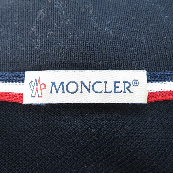 実際に弊社で買取させて頂いた【JPタグ】MONCLER/モンクレール MAGLIA POLO MANICA CORTA 半袖ポロシャツ E10918304300 84556/Mの画像 2枚目