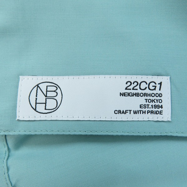 実際に弊社で買取させて頂いたNEIGHBORHOOD/ネイバーフッド 22SS PIPING/E-SHIRT/パイピング オープンカラー 半袖シャツ 221TSNH-SHM03/XLの画像 4枚目