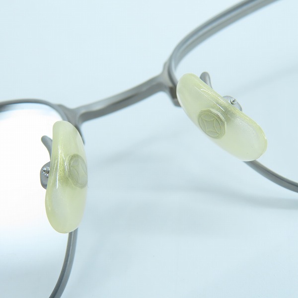 実際に弊社で買取させて頂いた999.9/フォーナインズ メガネフレーム アイウェア S-126Tの画像 3枚目