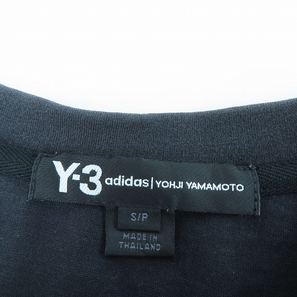 実際に弊社で買取させて頂いたY-3/ワイスリー adidas×Yohji Yamamoto/アディダス×ヨウジヤマモト Tシャツ カットソー EK4553/Sの画像 2枚目