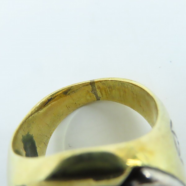 実際に弊社で買取させて頂いたGangsterville×galcia/ギャングスタービル×ガルシア Horse Shoe Trademark Ring/ホースシューリング/14号の画像 7枚目