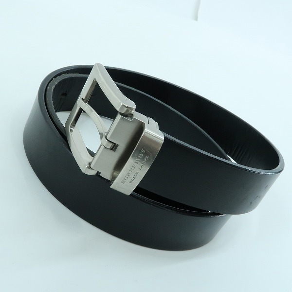 実際に弊社で買取させて頂いたBURBERRY BLACK LABEL/バーバリーブラックレーベル レザーベルト