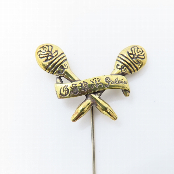 実際に弊社で買取させて頂いた(14)GANGSTERVILLE×Galcia/ギャングスタービル×ガルシア ハットピン/ラペルピンの画像 1枚目