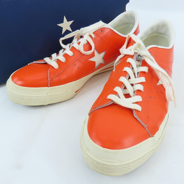 実際に弊社で買取させて頂いたCONVERSE/コンバース  ONE STAR ワンスター タケオキクチ TK03 OX ORANGE/27.5