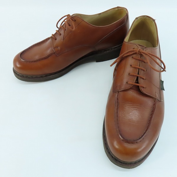 実際に弊社で買取させて頂いたParaboot/パラブーツ CHAMBORD/シャンボード Uチップ レザーシューズ 9