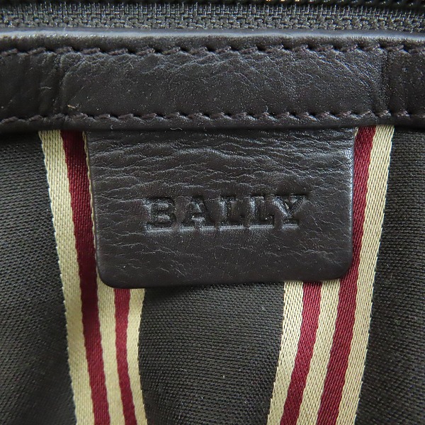実際に弊社で買取させて頂いたBALLY/バリー レザー ボストンバッグ/トラベルバッグの画像 5枚目