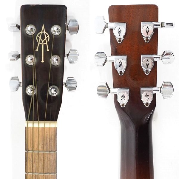 実際に弊社で買取させて頂いた★K.Yairi/ヤイリ G-1F アコースティックギター/アコギ 1998年製 ハードケース付 の画像 2枚目